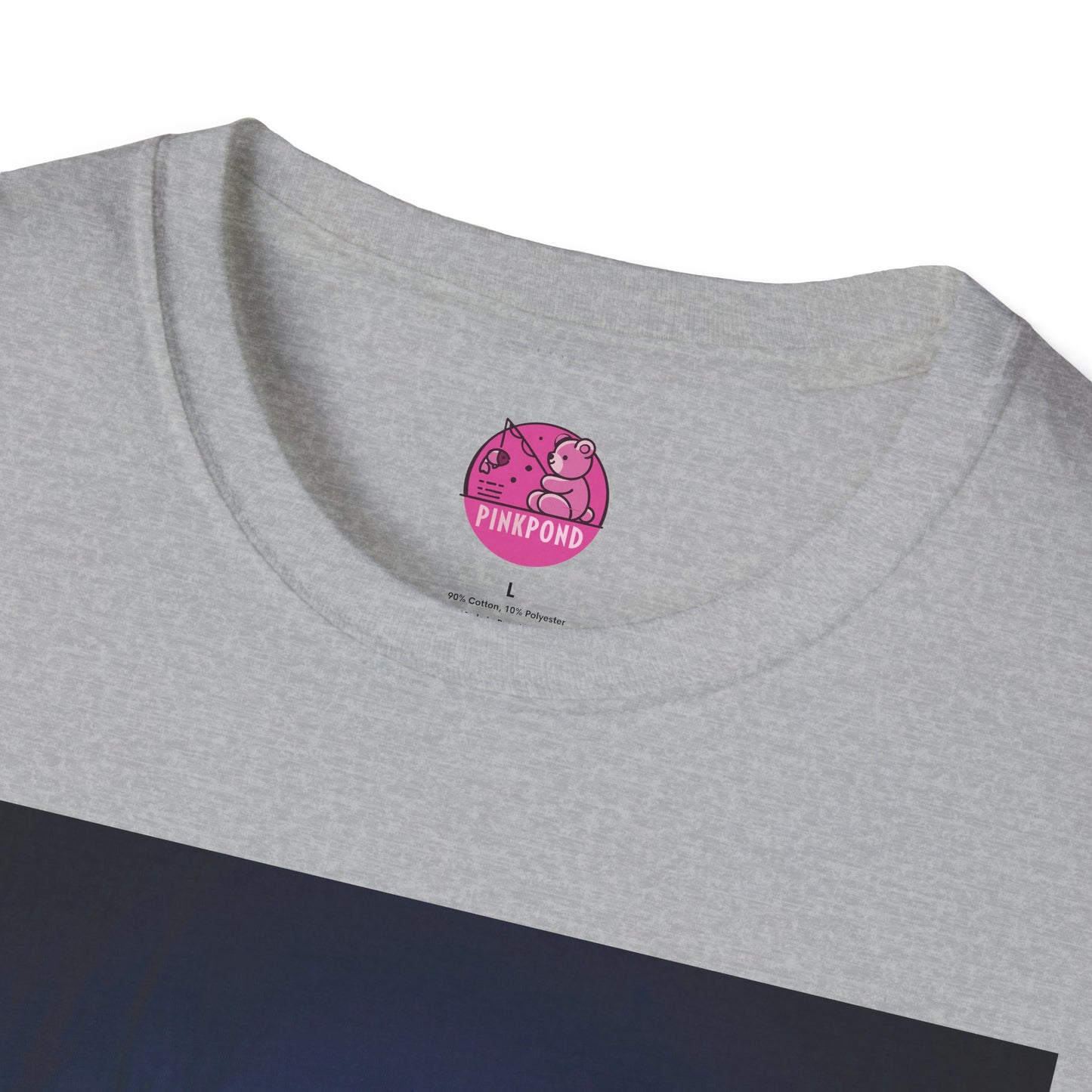 Meditating Bear Moonlit Tranquility T-Shirt