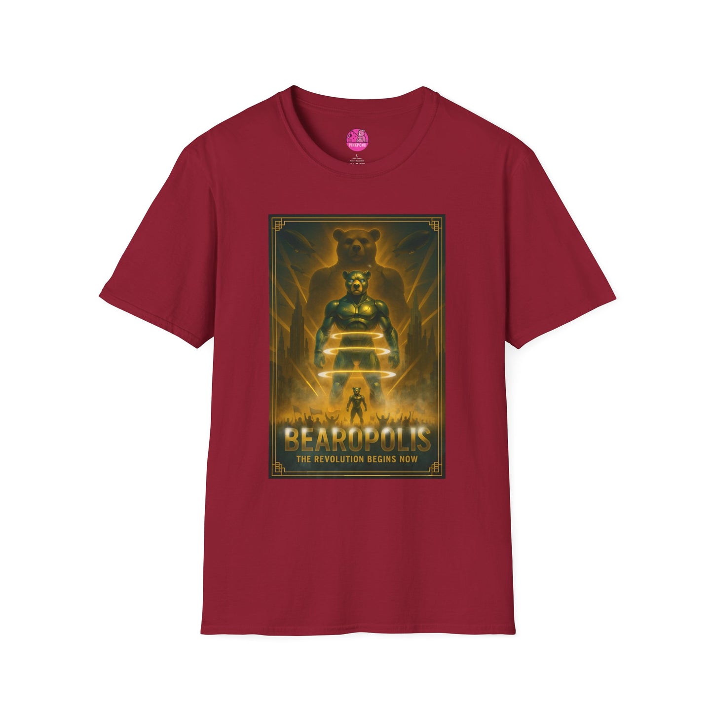 Bearopolis Revolution - Robo Bear T-Shirt