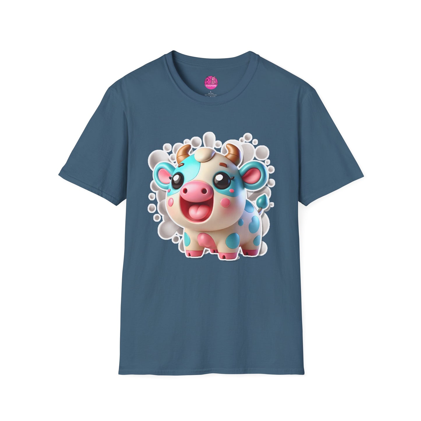 Carmen the Cow T-Shirt - Cute Farmyard Tee for Fun Fashion Fans