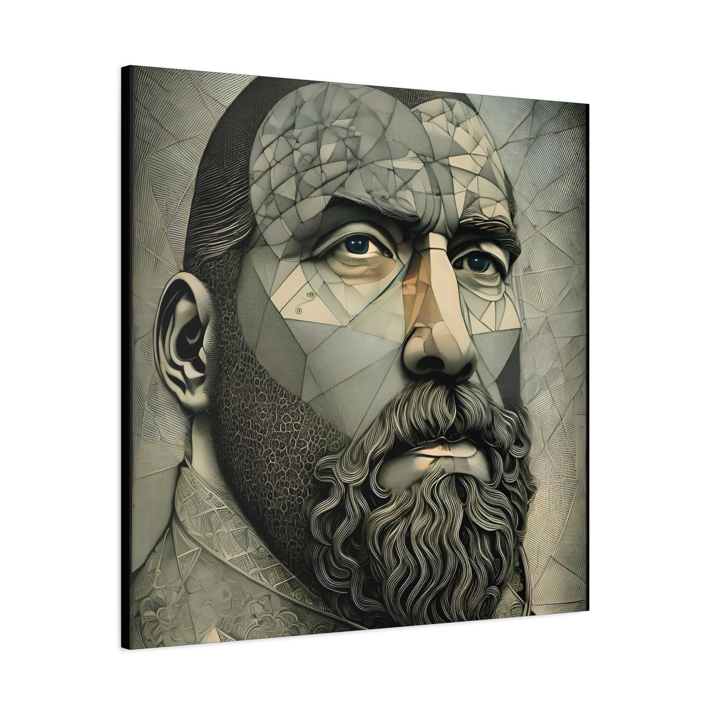 Fractured Peace -  Fine Art Print by Andrew McCarter adapted from a drawing by David Lake