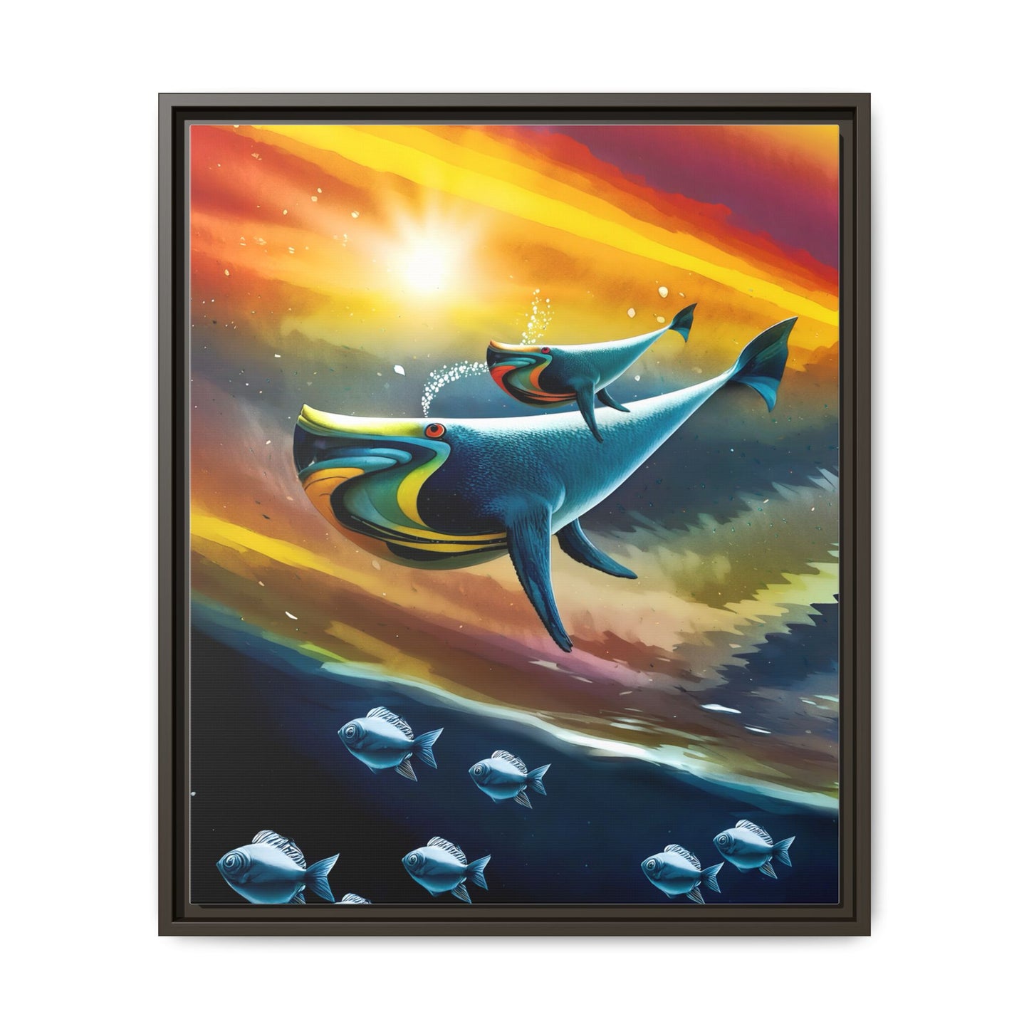Celestial Whale by Andrew McCarter - Art Print