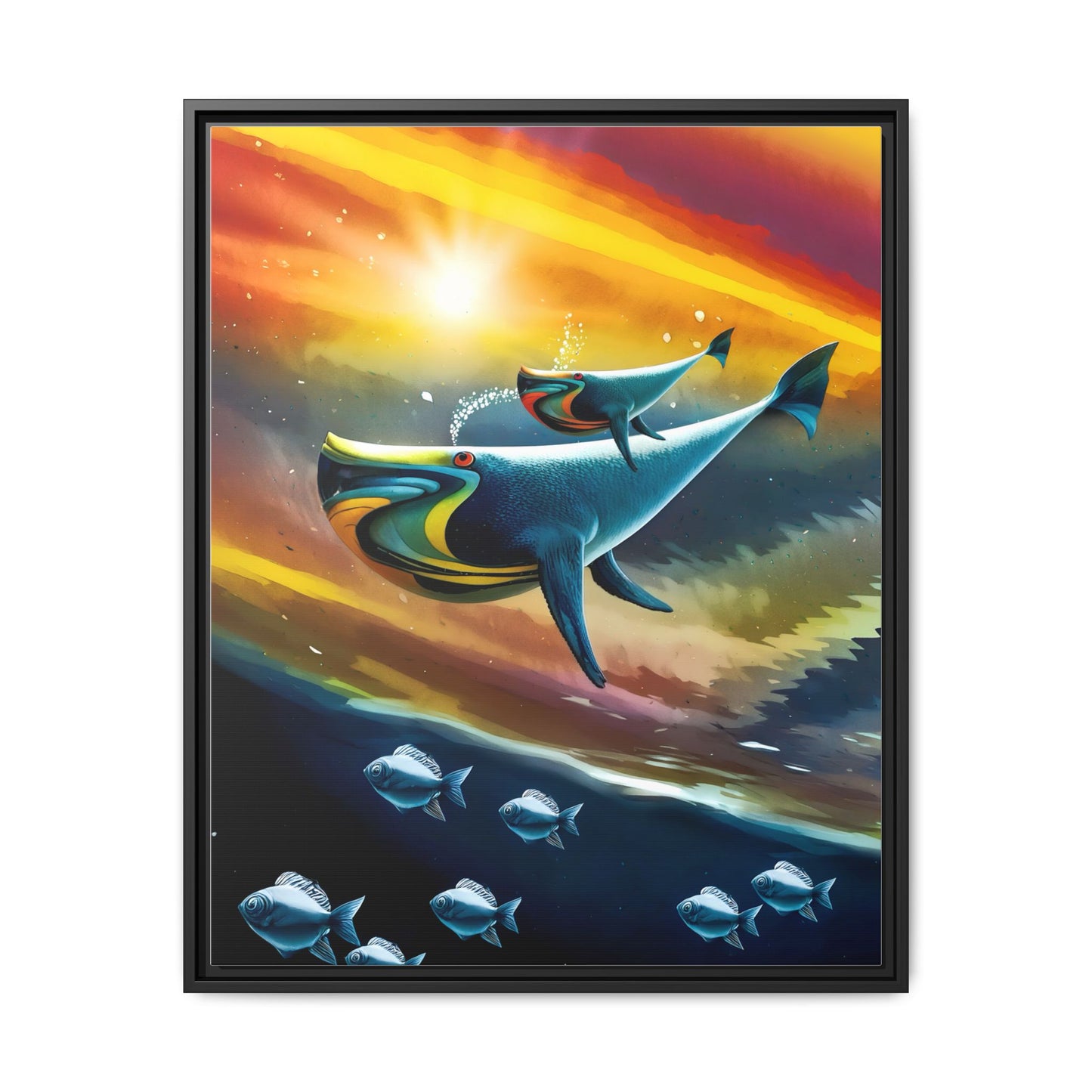 Celestial Whale by Andrew McCarter - Art Print