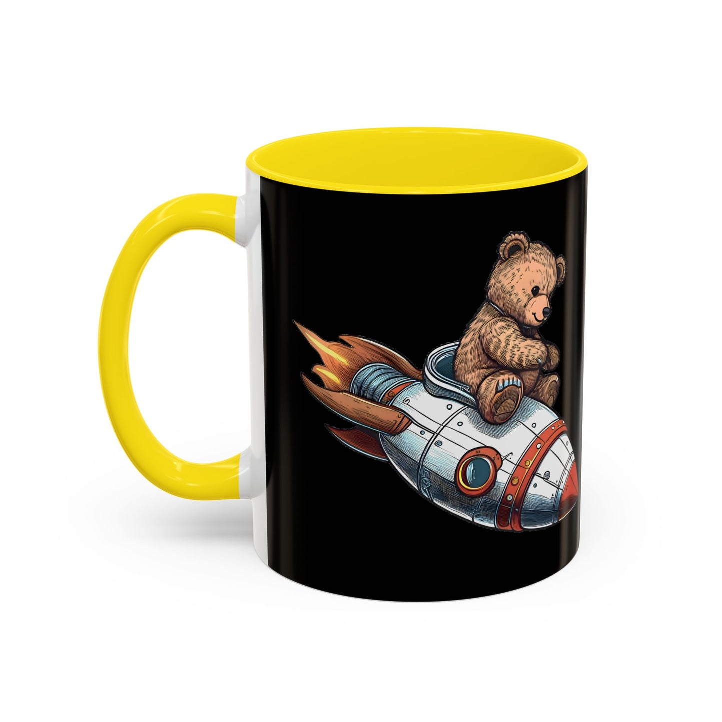 Rocket Bear Style 2 Mug - Adventure Coffee Cup for Space Lovers & Dreamers