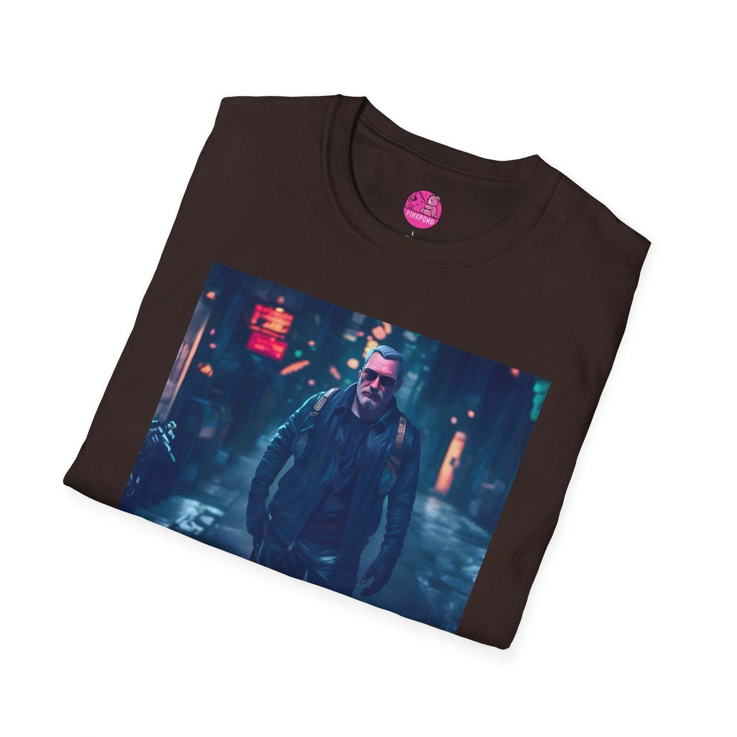 Midnight Stroll Graphic T-Shirt - Artwork by Andrew McCarter