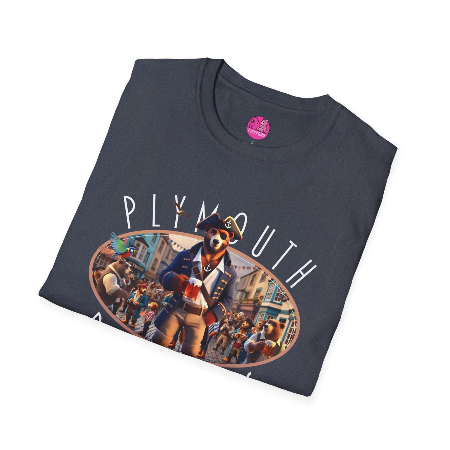 Plymouth Pirates Bear T-Shirt