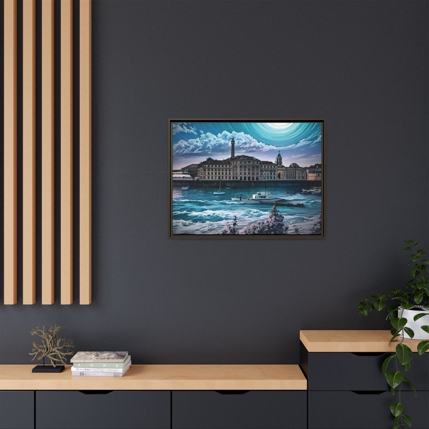 Tides of Time – Royal William Yard by Andrew McCarter - Canvas Print