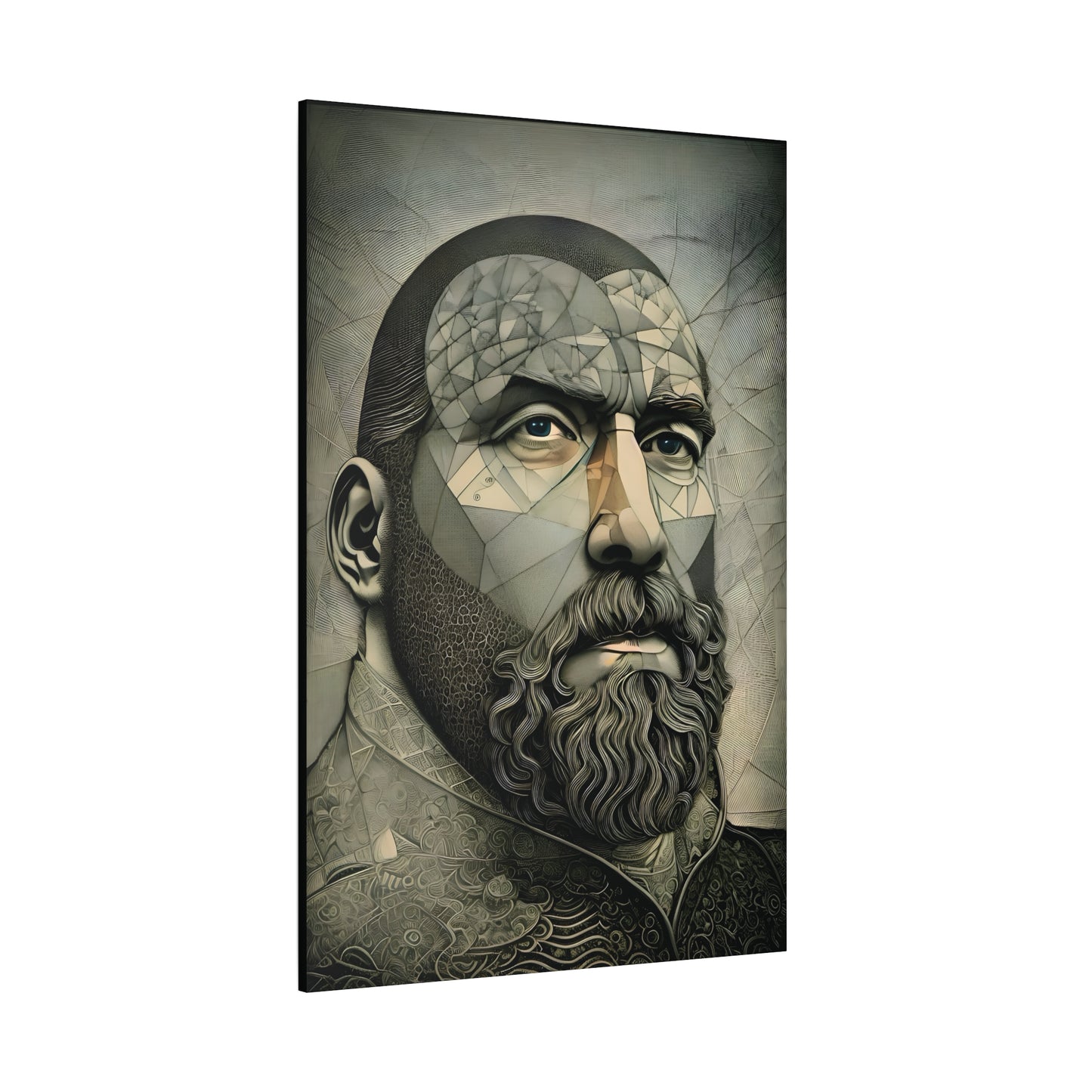 Fractured Peace - Fine Art Print by Andrew McCarter adapted from a drawing by David Lake