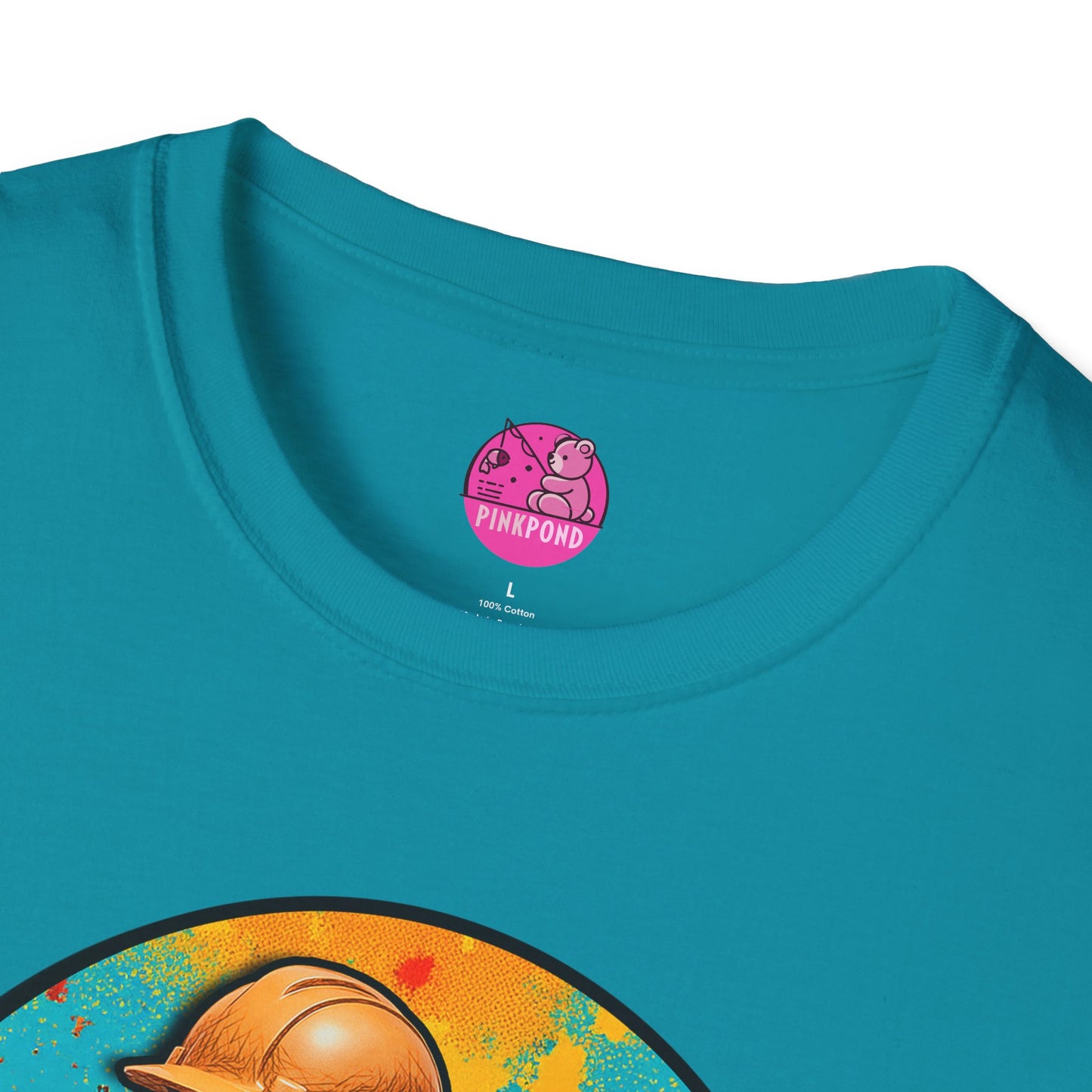 Graphic Tee Builder’s Bum Bear Unisex Softstyle T-Shirt