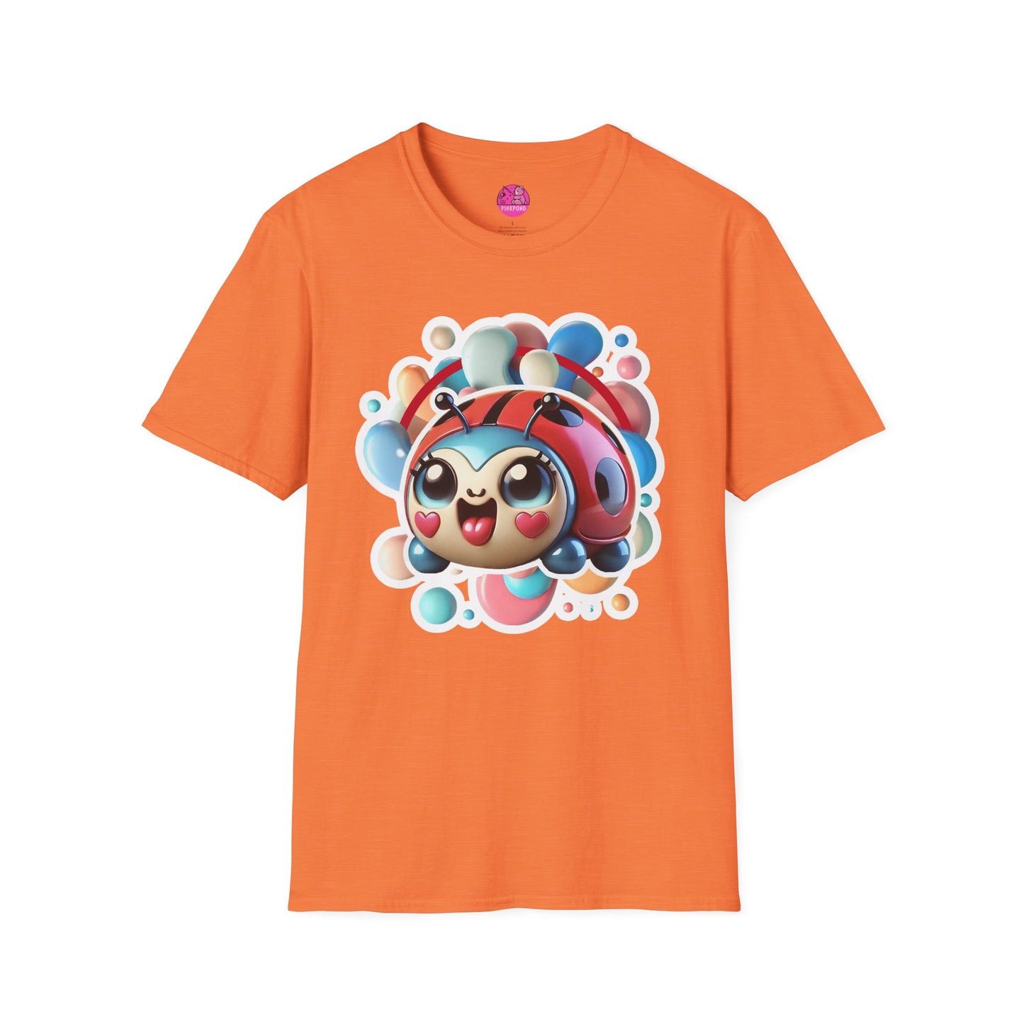 Leticia Ladybird Tee – Sweet, Stylish & Full of Charm!  T-Shirt - Unisex Tee for Fun-Lovers 🐞✨